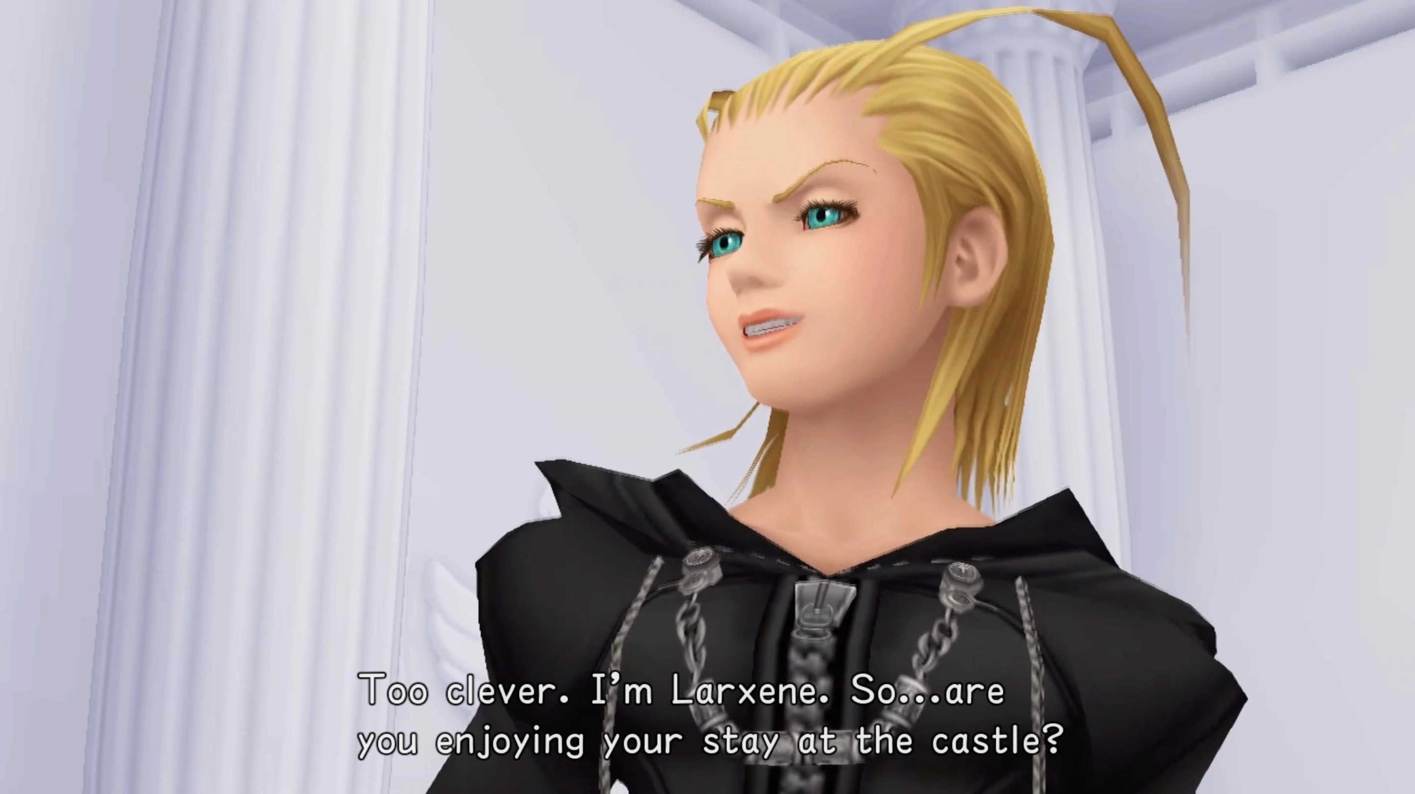 Larxene in Kingdom Hearts: Chain of Memories