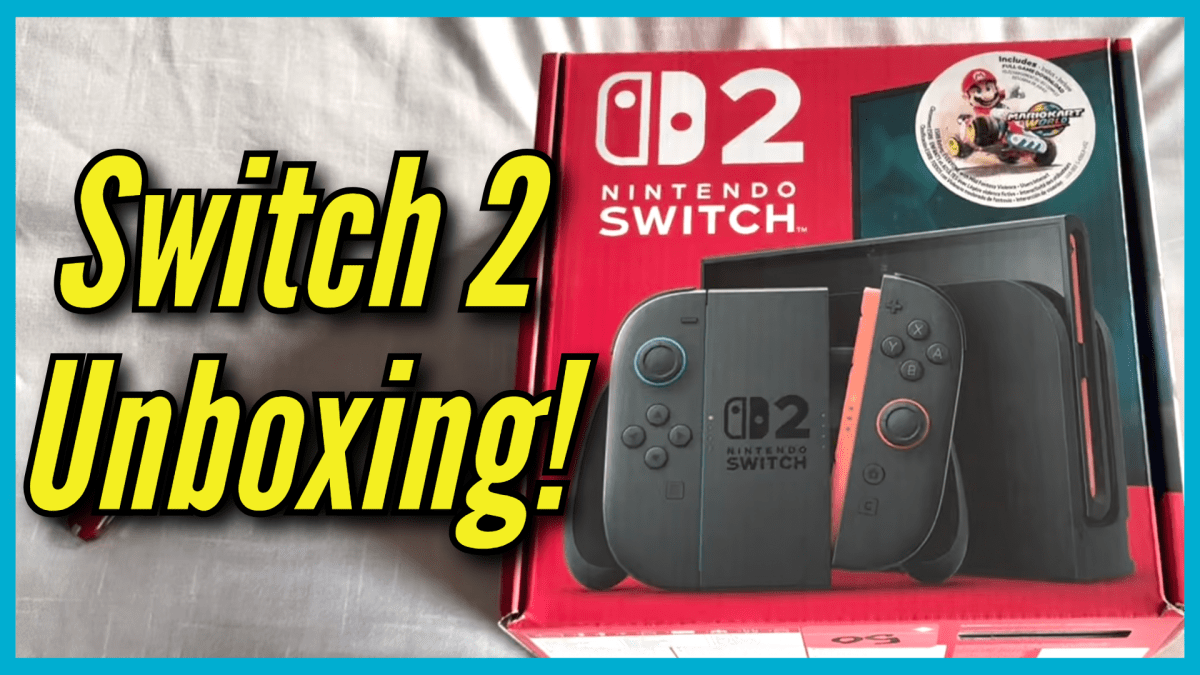 Unboxing the Nintendo Switch&nbsp;2!